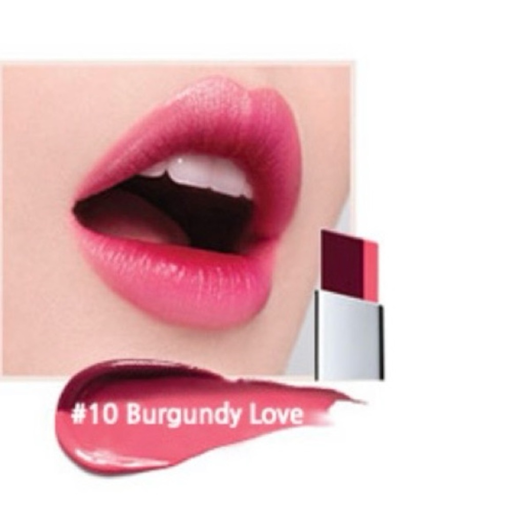 NEW LANEIGE Two tone Lipstick - Burgundy Love